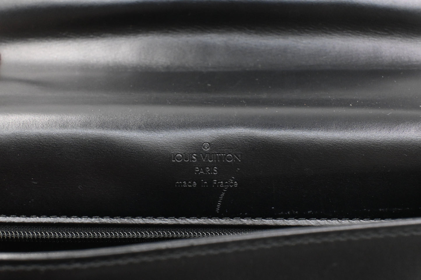 Louis Vuitton Opera Line Sparta in Black Leather