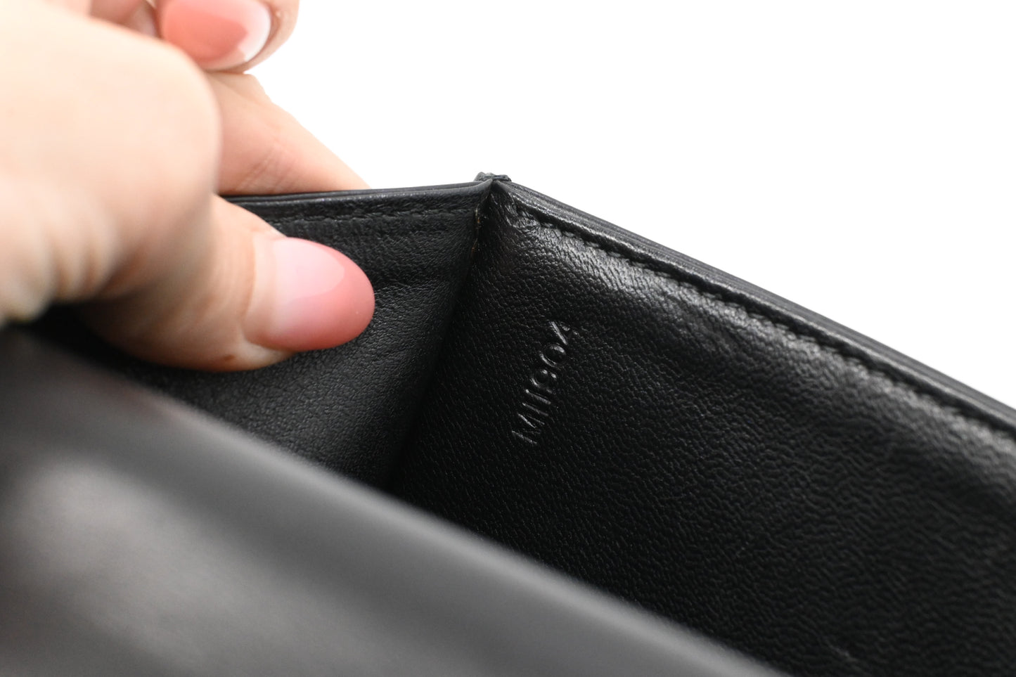 Louis Vuitton Opera Line Sparta in Black Leather