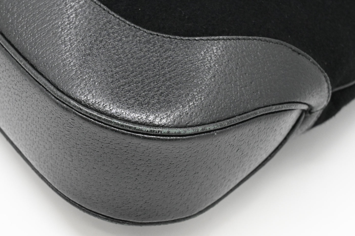 Gucci Jackie Shoulder Bag in Black Felt