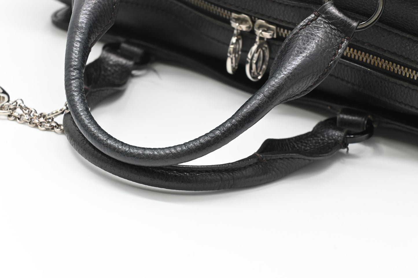 Cartier Marcello 2-Way Bag in Black Leather