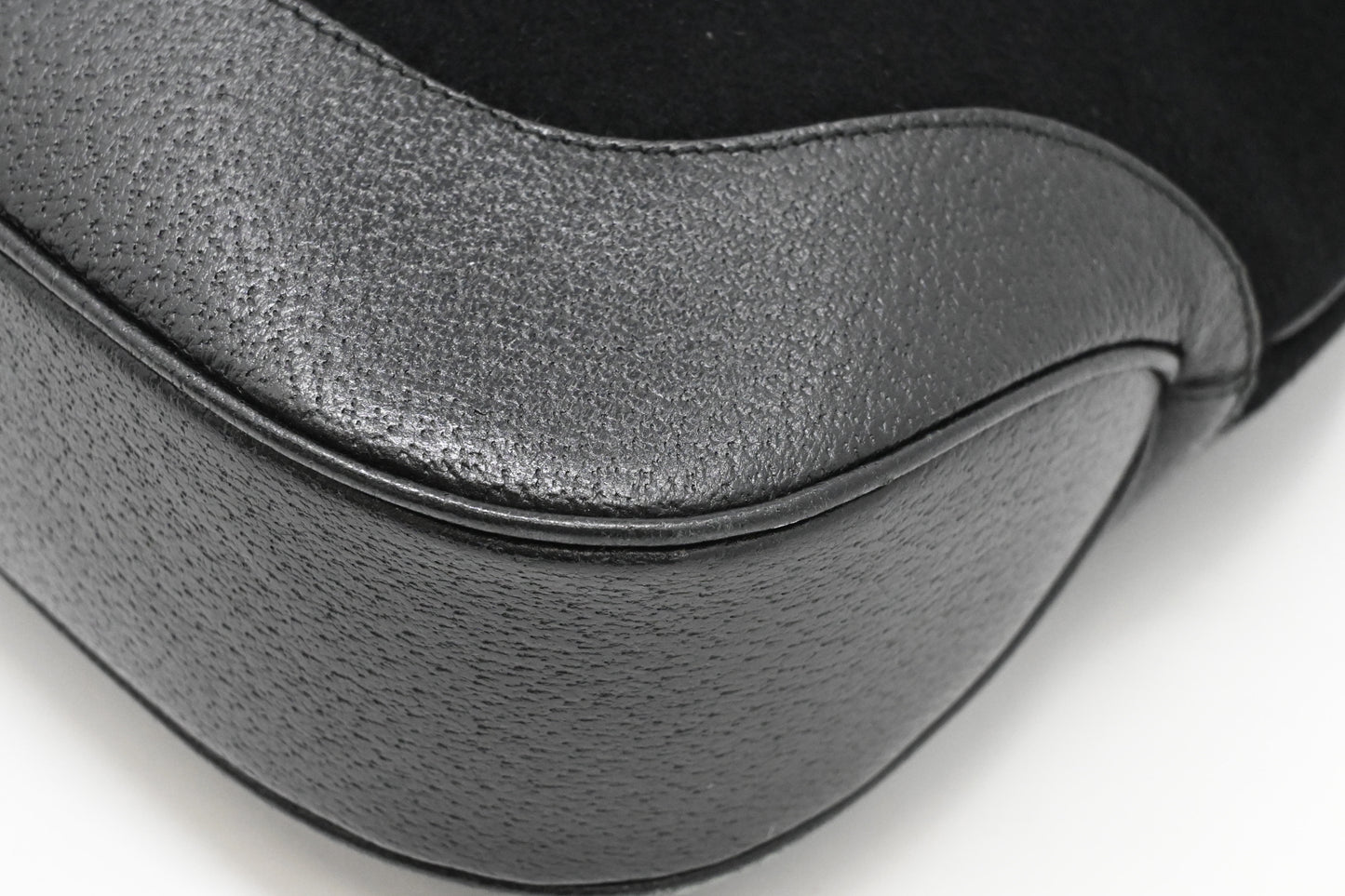 Gucci Jackie Shoulder Bag in Black Felt