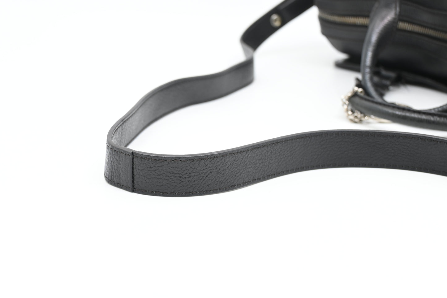 Cartier Marcello 2-Way Bag in Black Leather