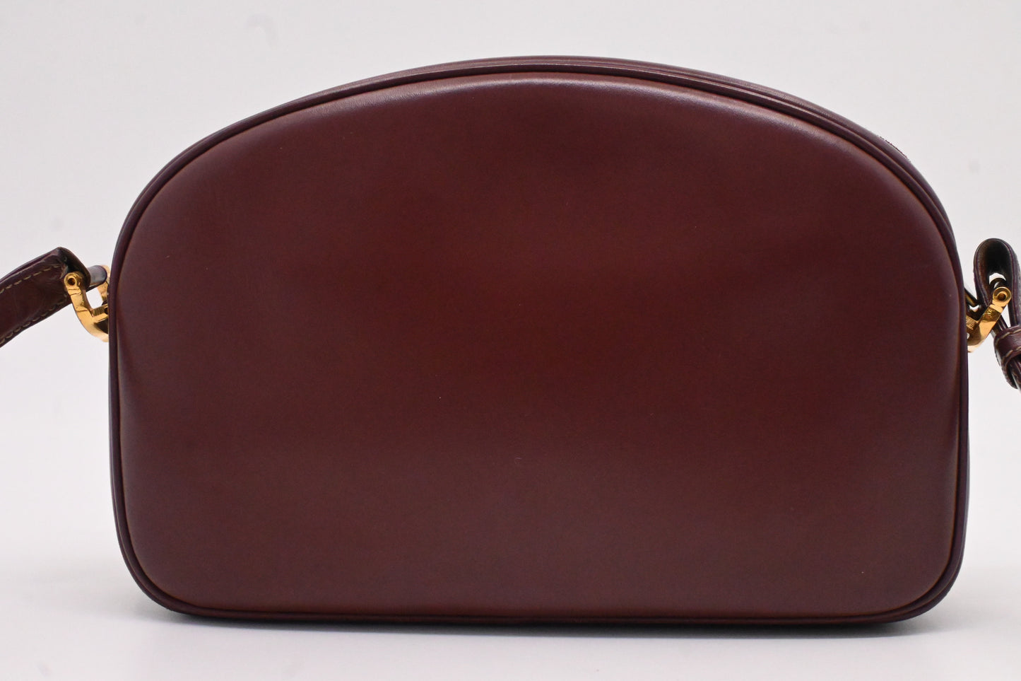 Cartier Crossbody in Burgundy Leather