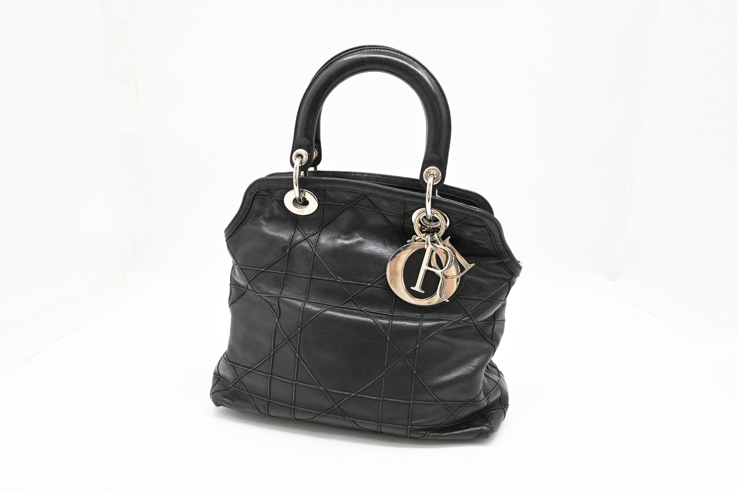Dior Granville in Black Cannage Leather
