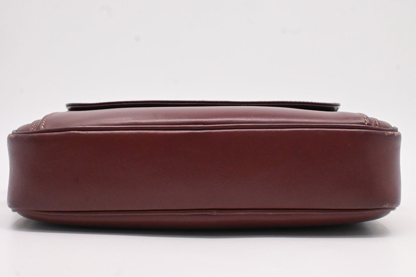 Cartier Crossbody in Burgundy Leather
