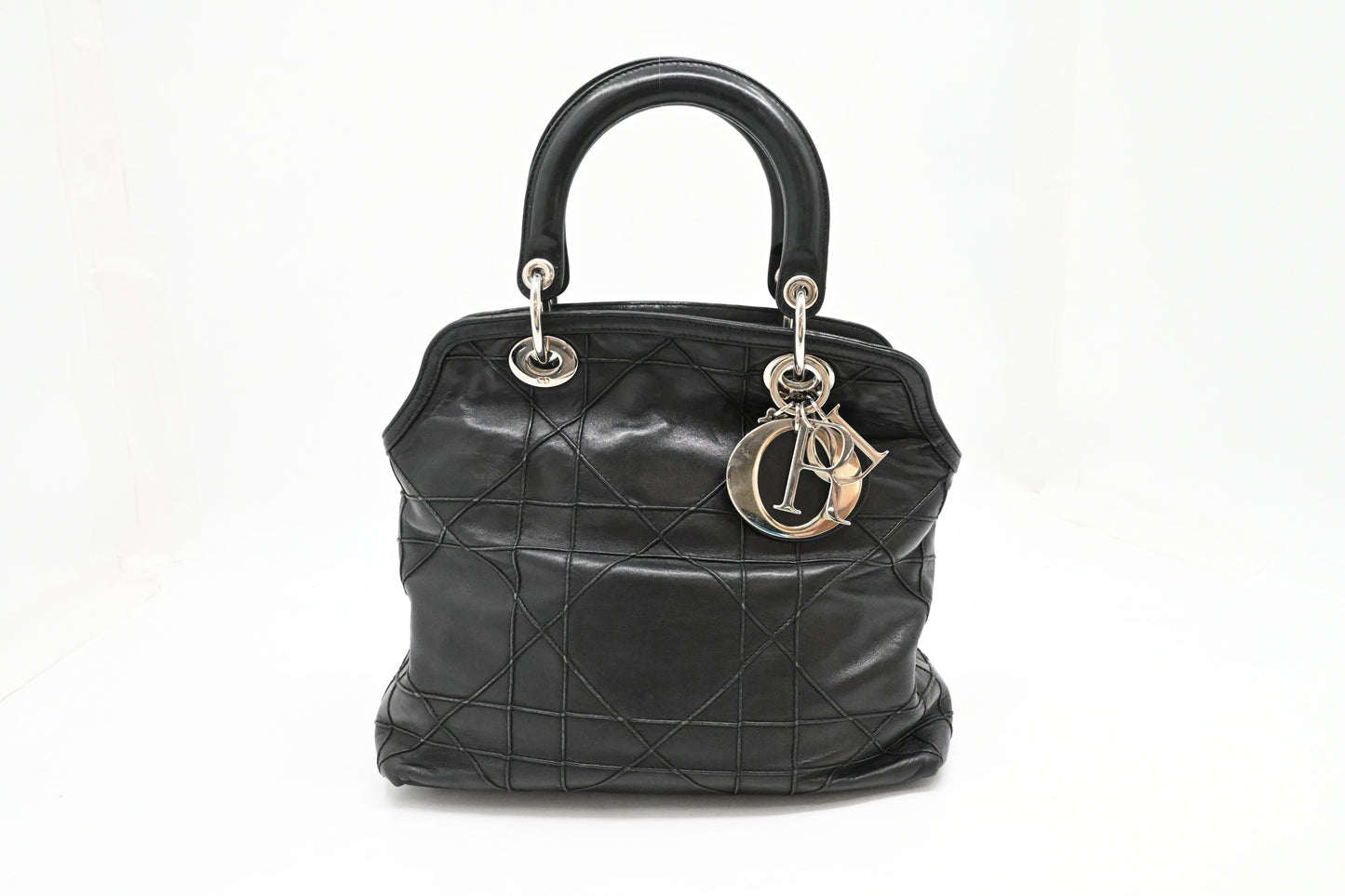 Dior Granville in Black Cannage Leather