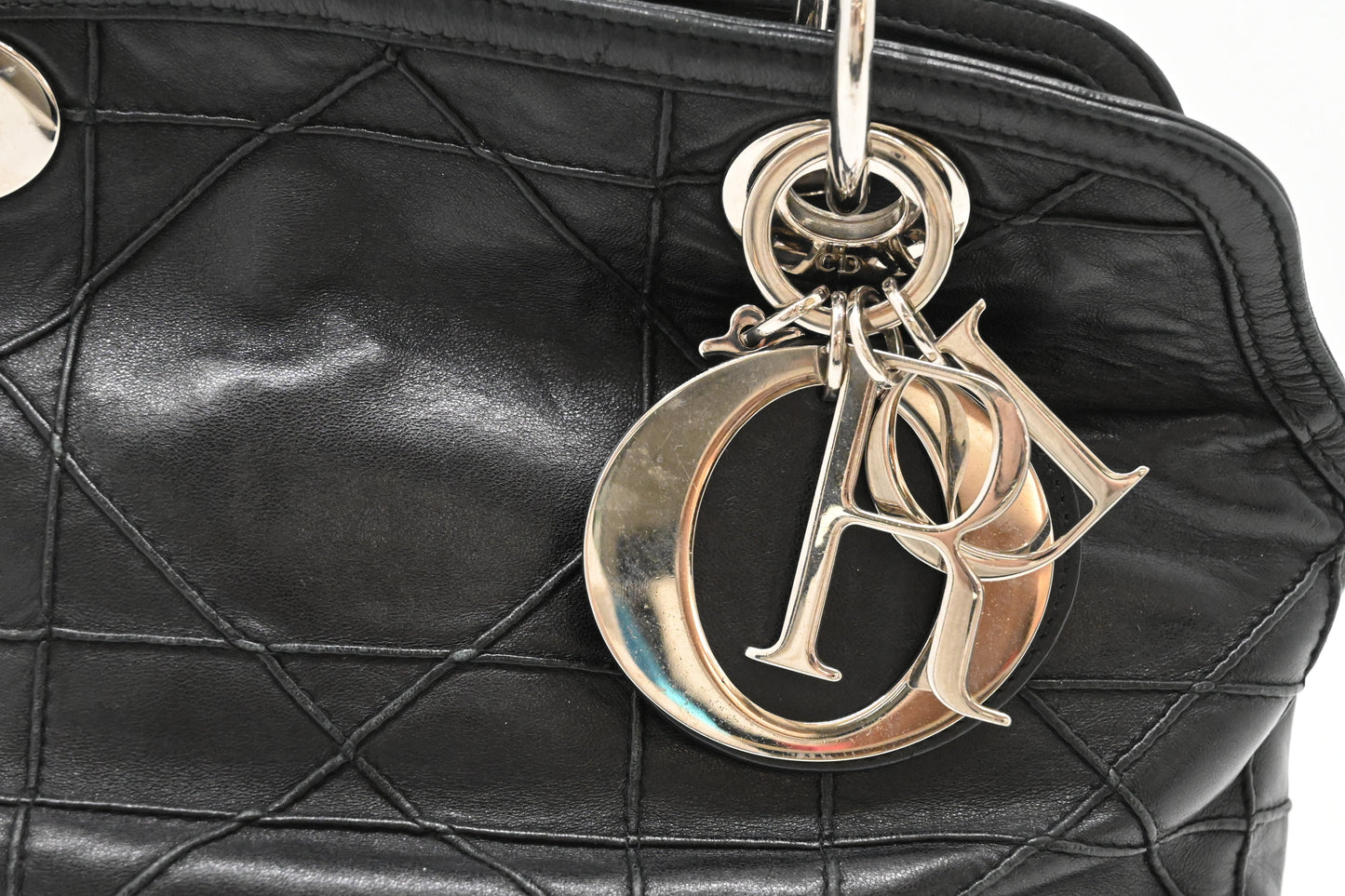 Dior Granville in Black Cannage Leather