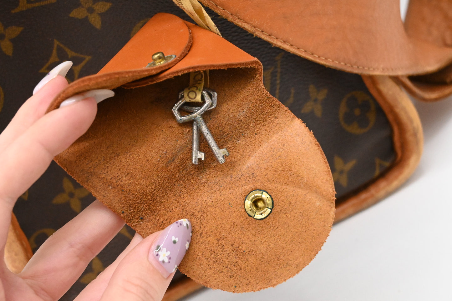 Louis Vuitton Travel Bag French Company in Monogram Canvas