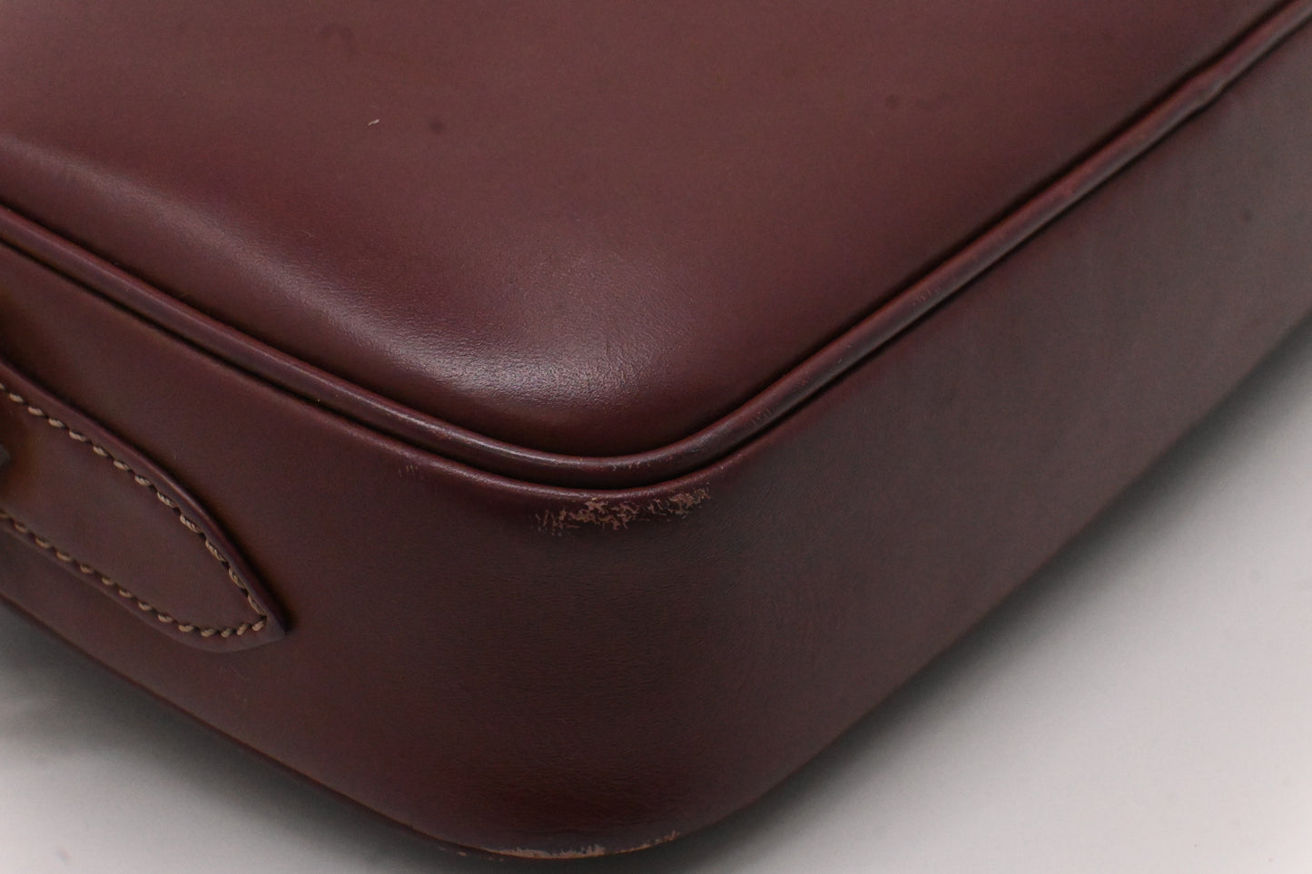 Cartier Crossbody in Burgundy Leather