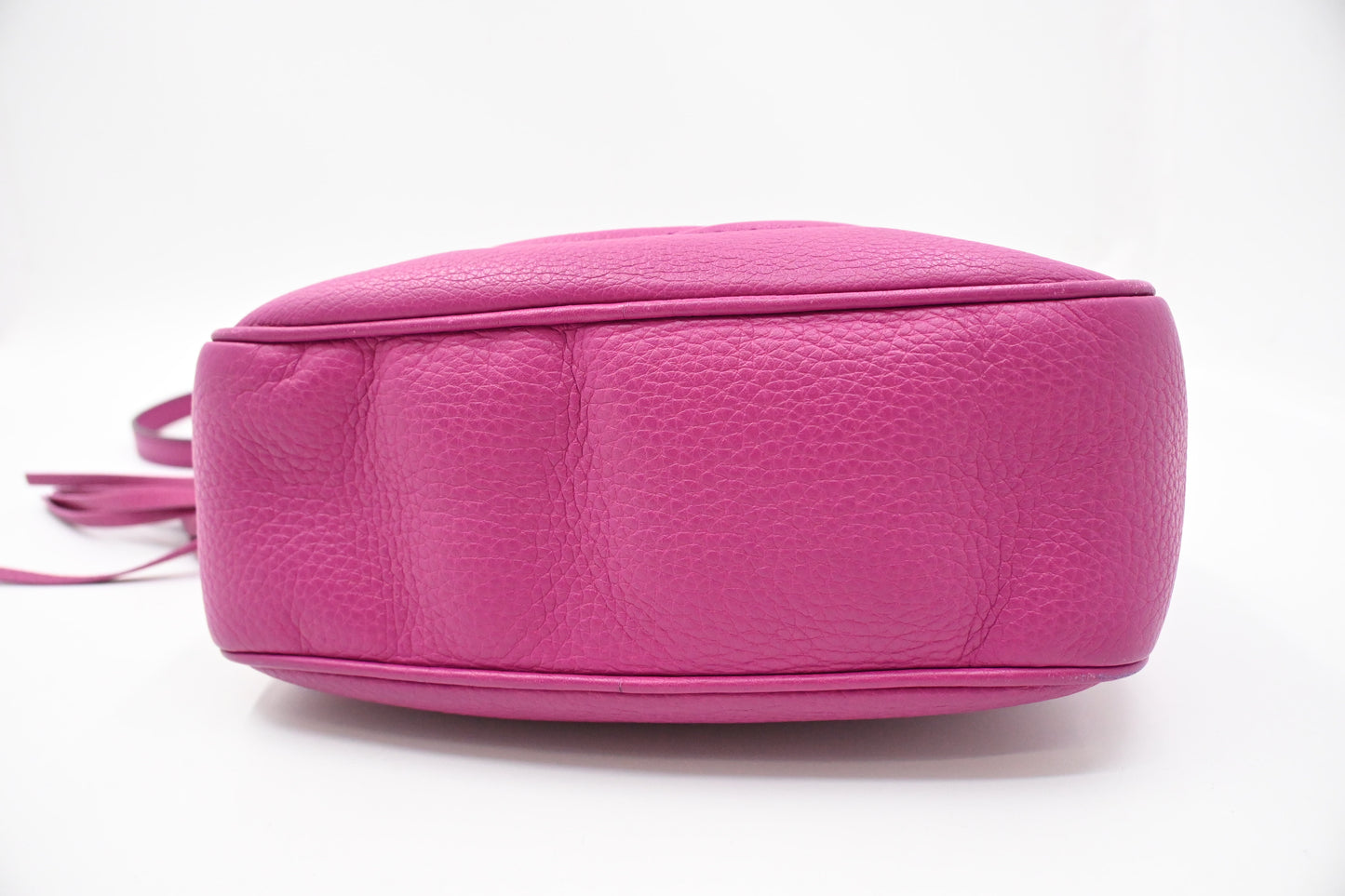 Gucci Soho Disco in Fuchsia Leather