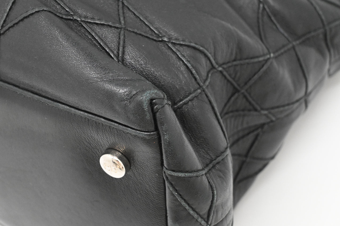 Dior Granville in Black Cannage Leather