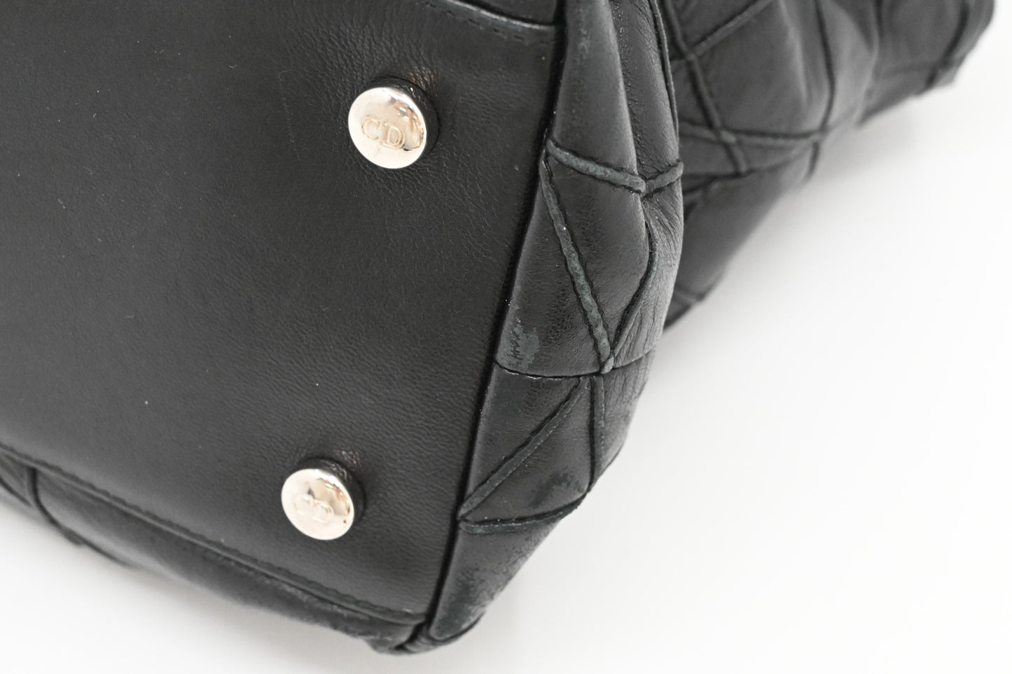 Dior Granville in Black Cannage Leather