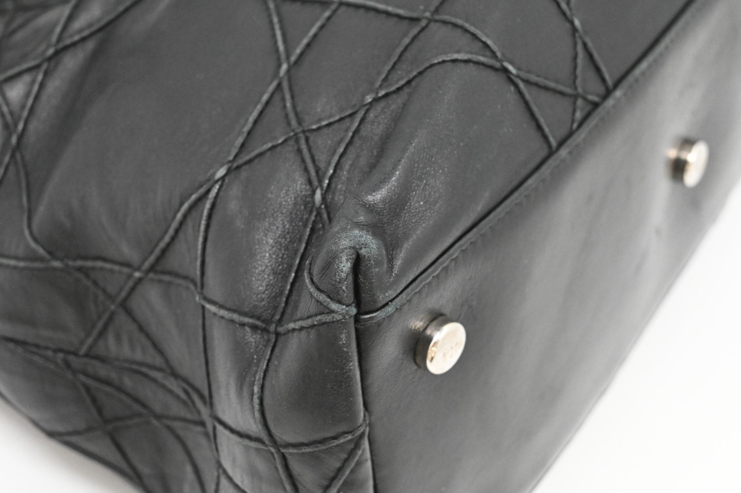 Dior Granville in Black Cannage Leather