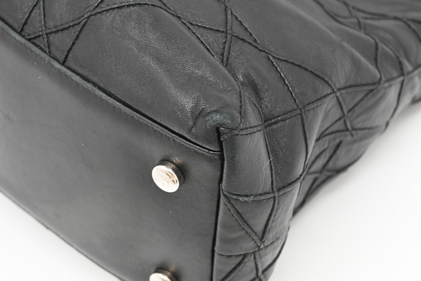 Dior Granville in Black Cannage Leather