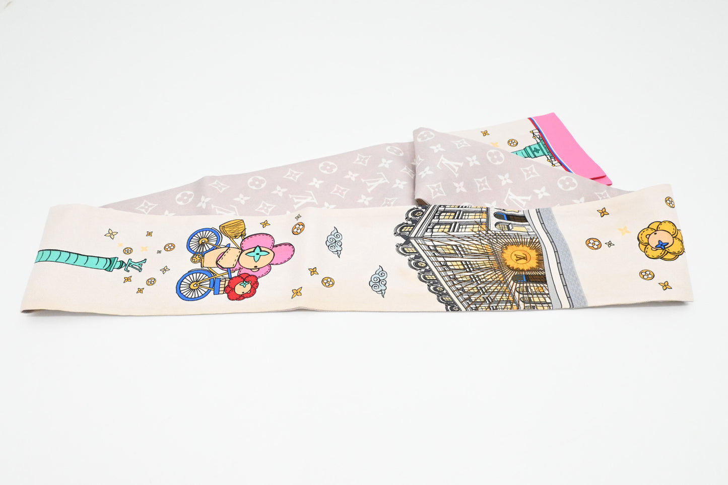 Louis Vuitton Pop Up Bandeau in Silk