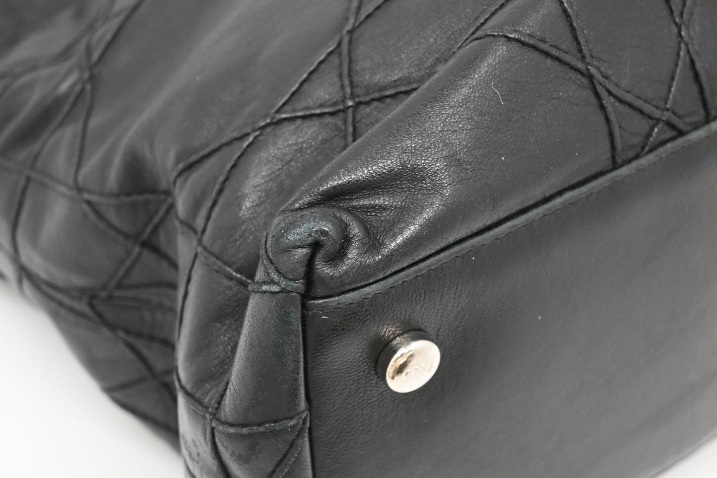 Dior Granville in Black Cannage Leather