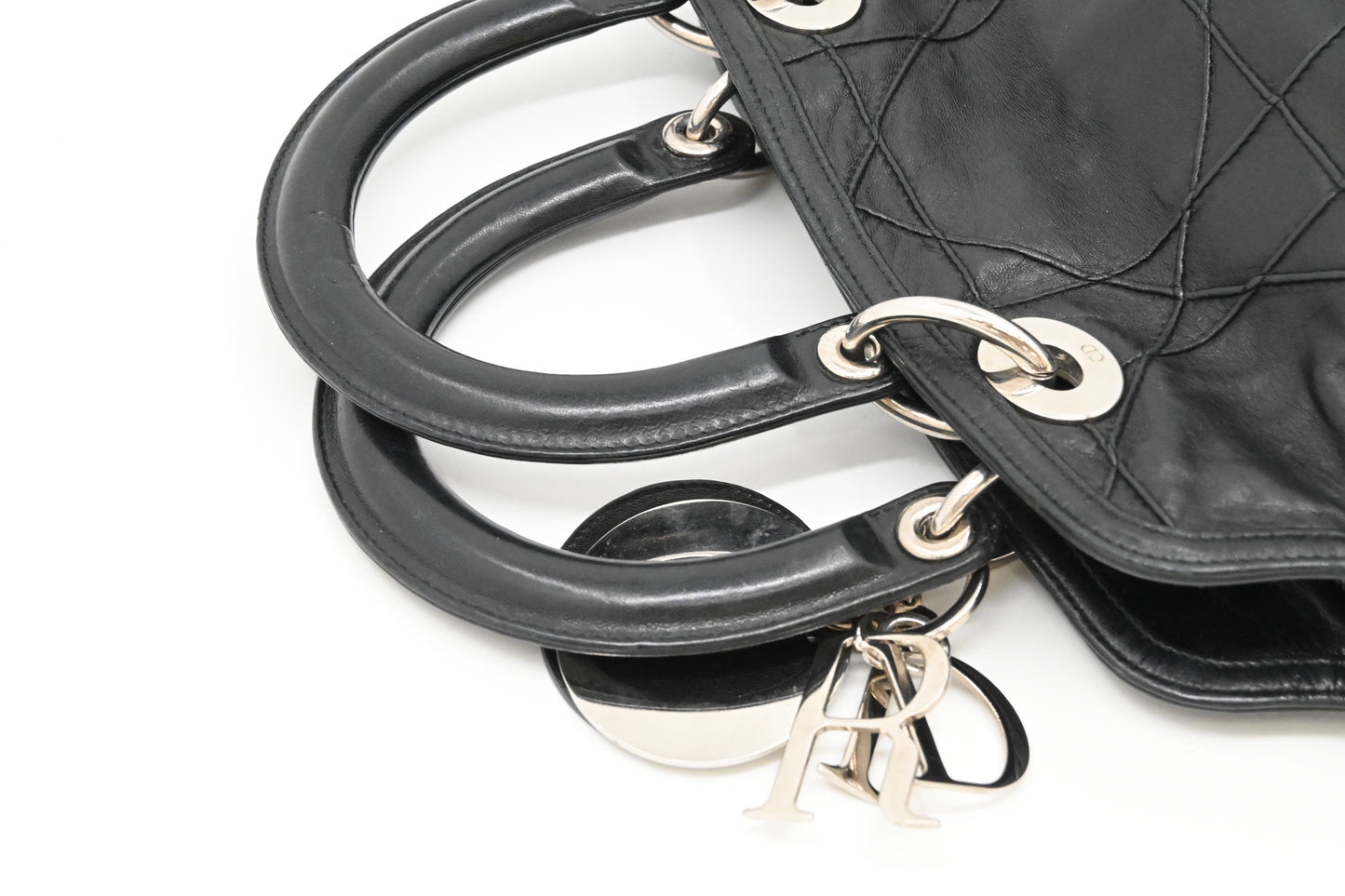 Dior Granville in Black Cannage Leather