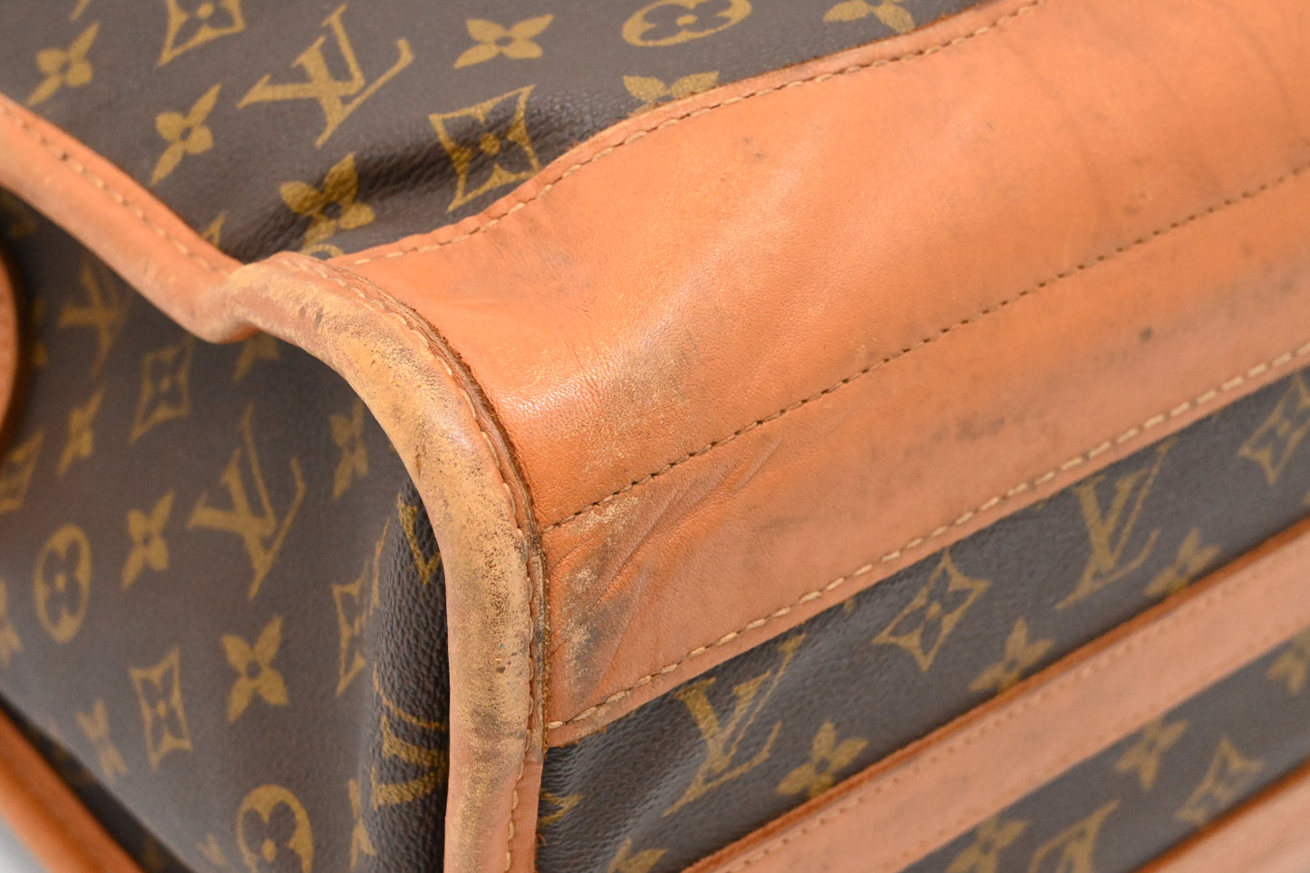 Louis Vuitton Travel Bag French Company in Monogram Canvas