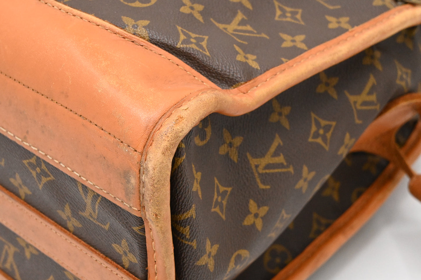 Louis Vuitton Travel Bag French Company in Monogram Canvas