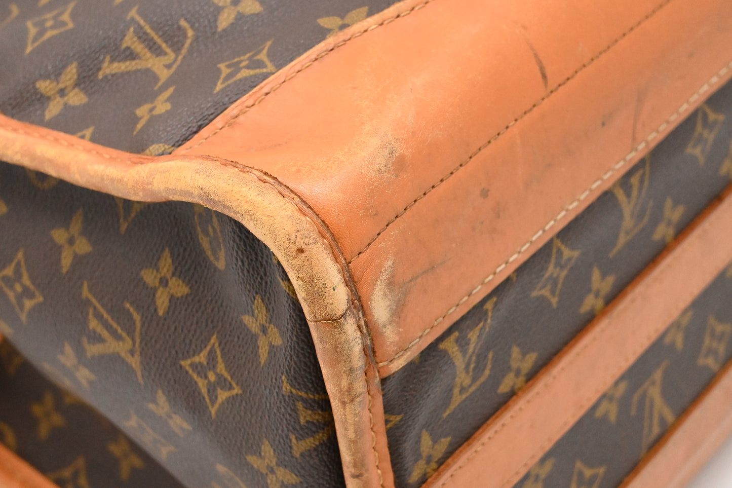 Louis Vuitton Travel Bag French Company in Monogram Canvas