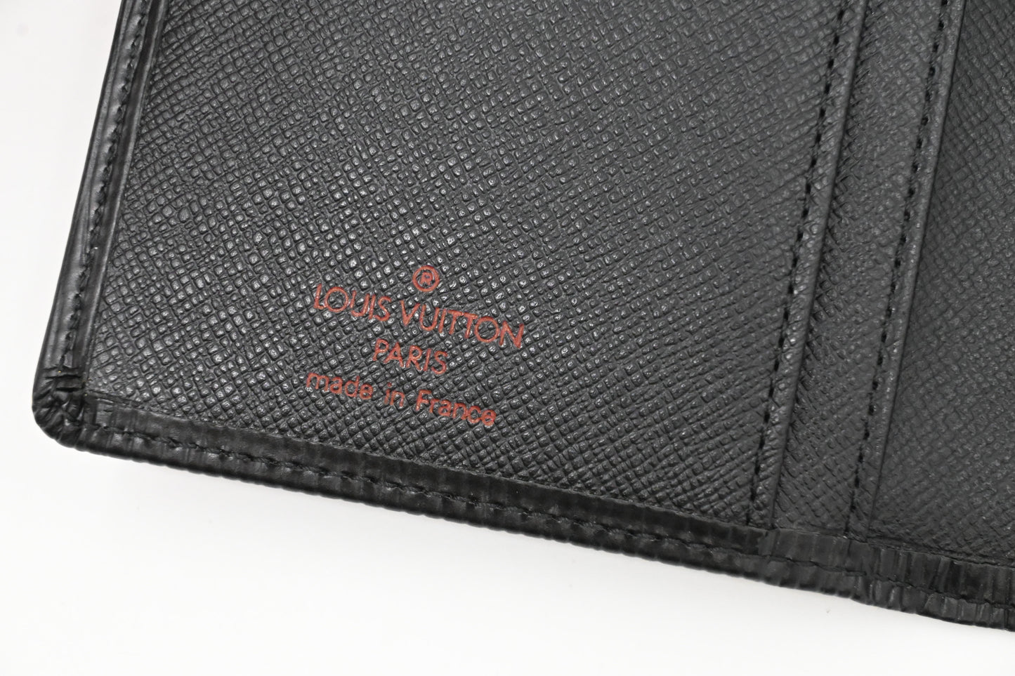 Louis Vuitton Viennois Long Wallet in Black Epi Leather