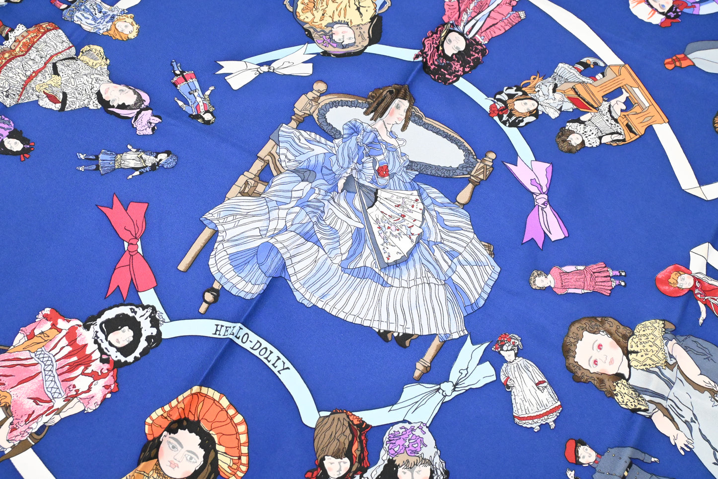 Hermes Hello Dolly Carre 90 in Silk