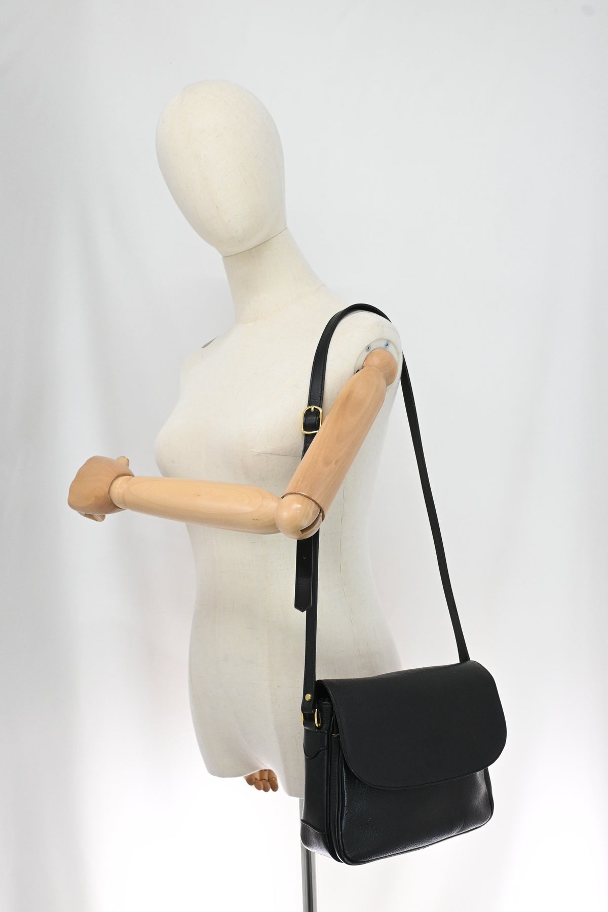 Burberry Crossbody Bag in Black Leather