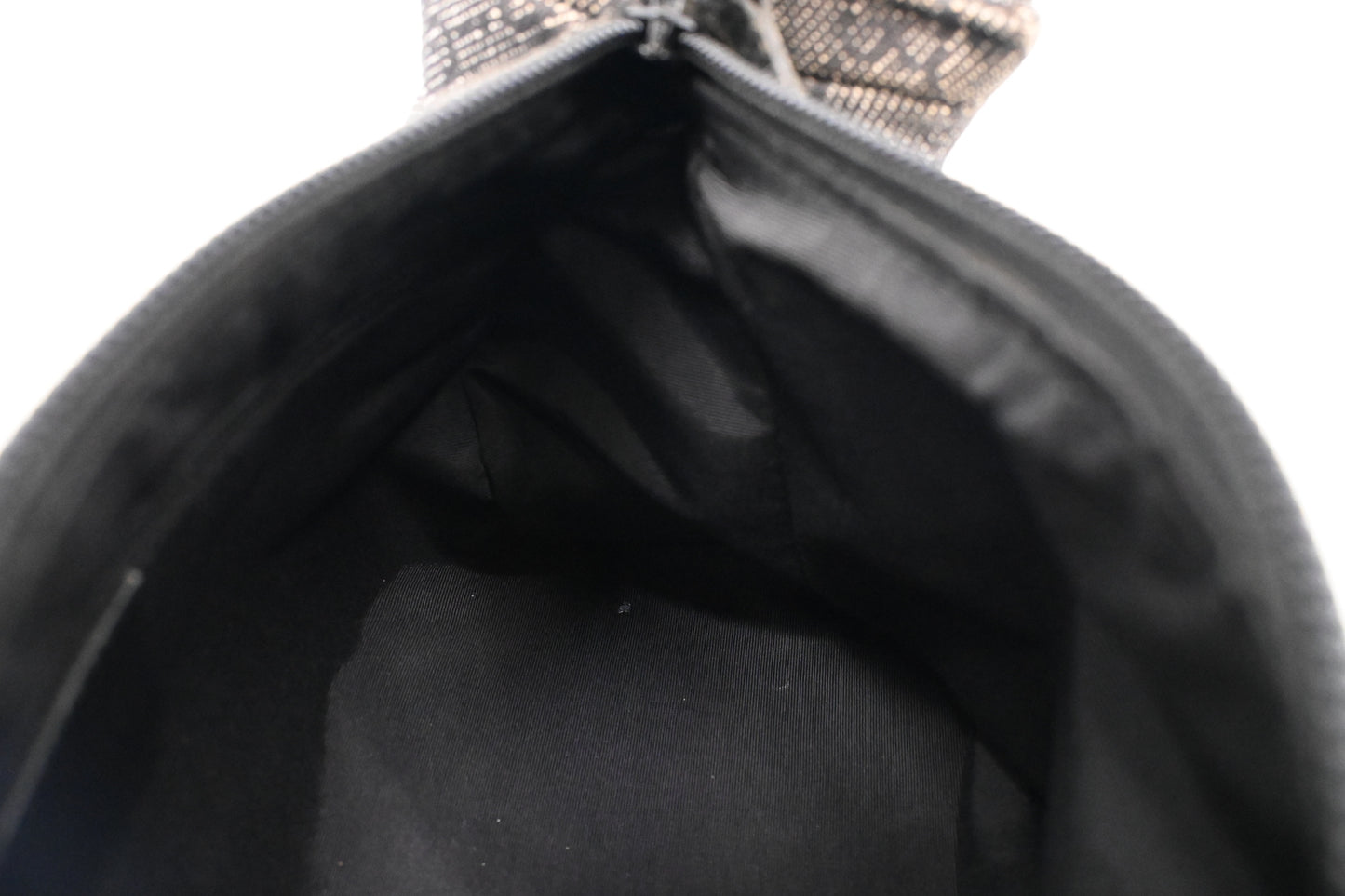 Gucci Shoulder Bag in Black and White GG Canvas