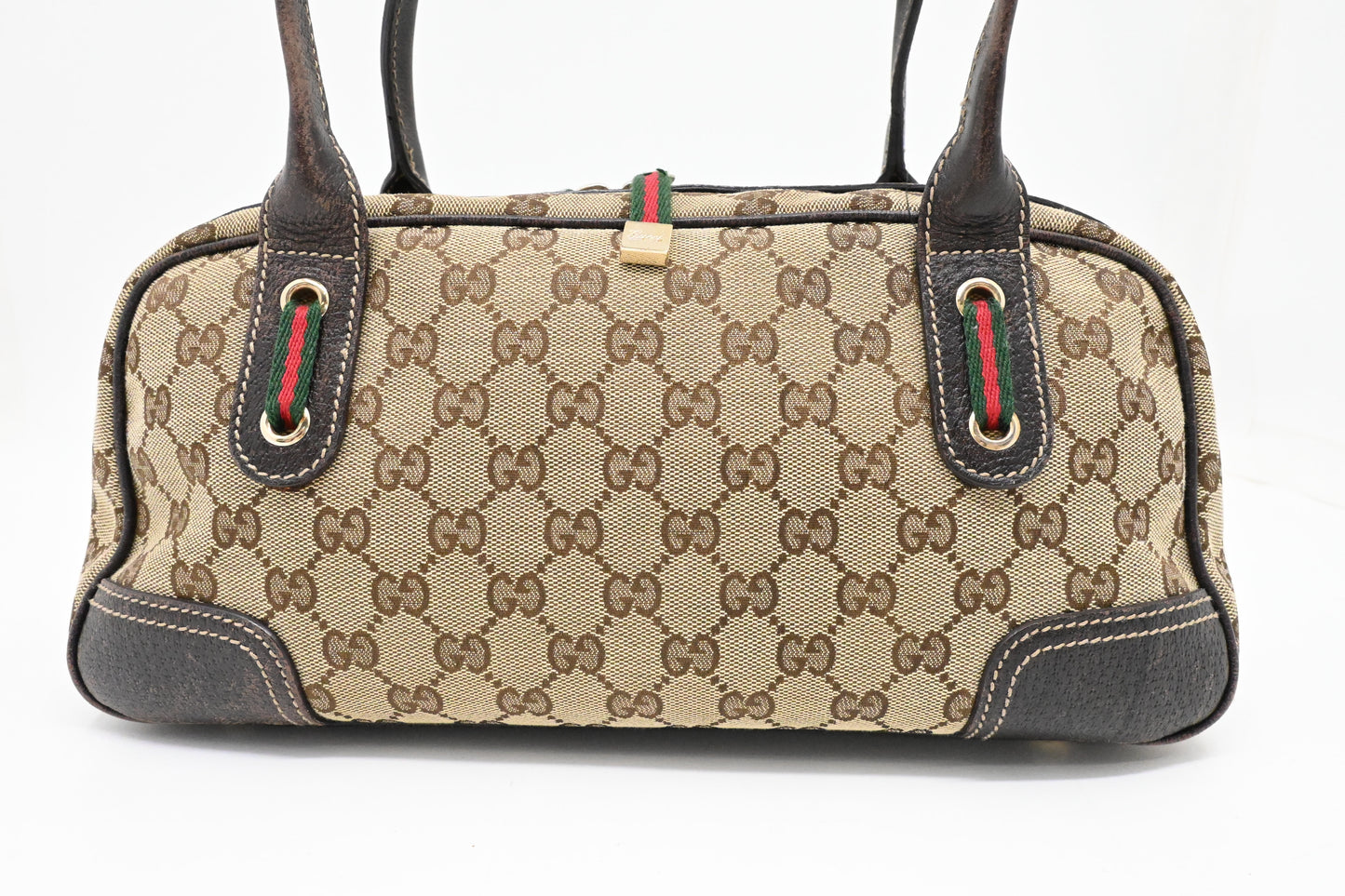 Gucci Shoulder Bag in Brown GG Canvas