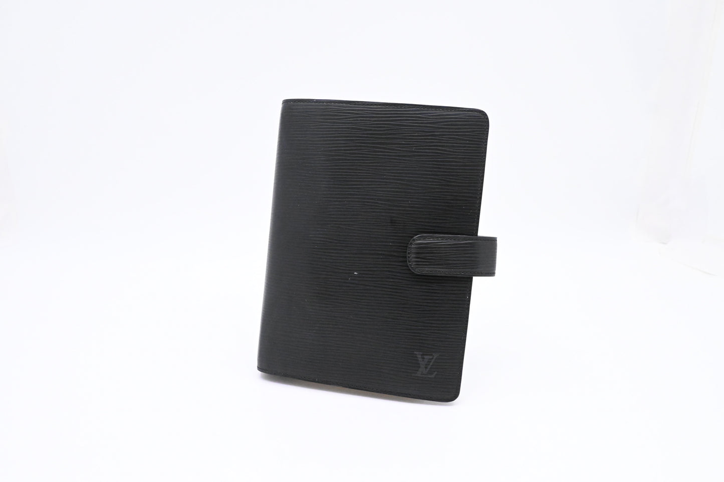 Louis Vuitton Agenda MM in Black Epi Leather