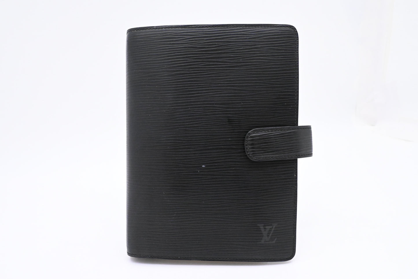 Louis Vuitton Agenda MM in Black Epi Leather