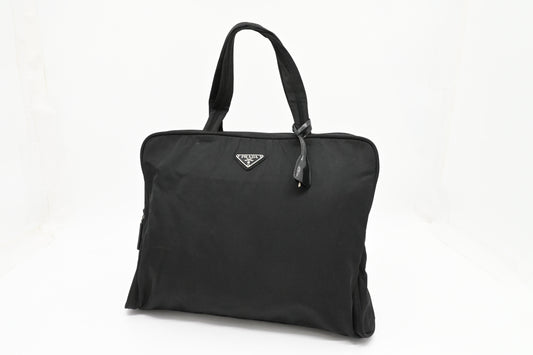 Prada Business Bag in Black Nylon