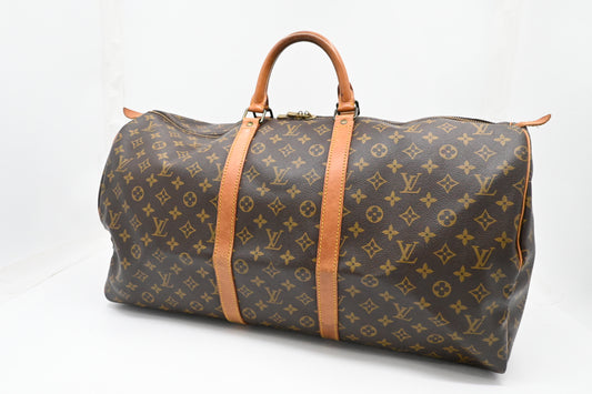 Louis Vuitton Keepall 55 in Monogram Canvas