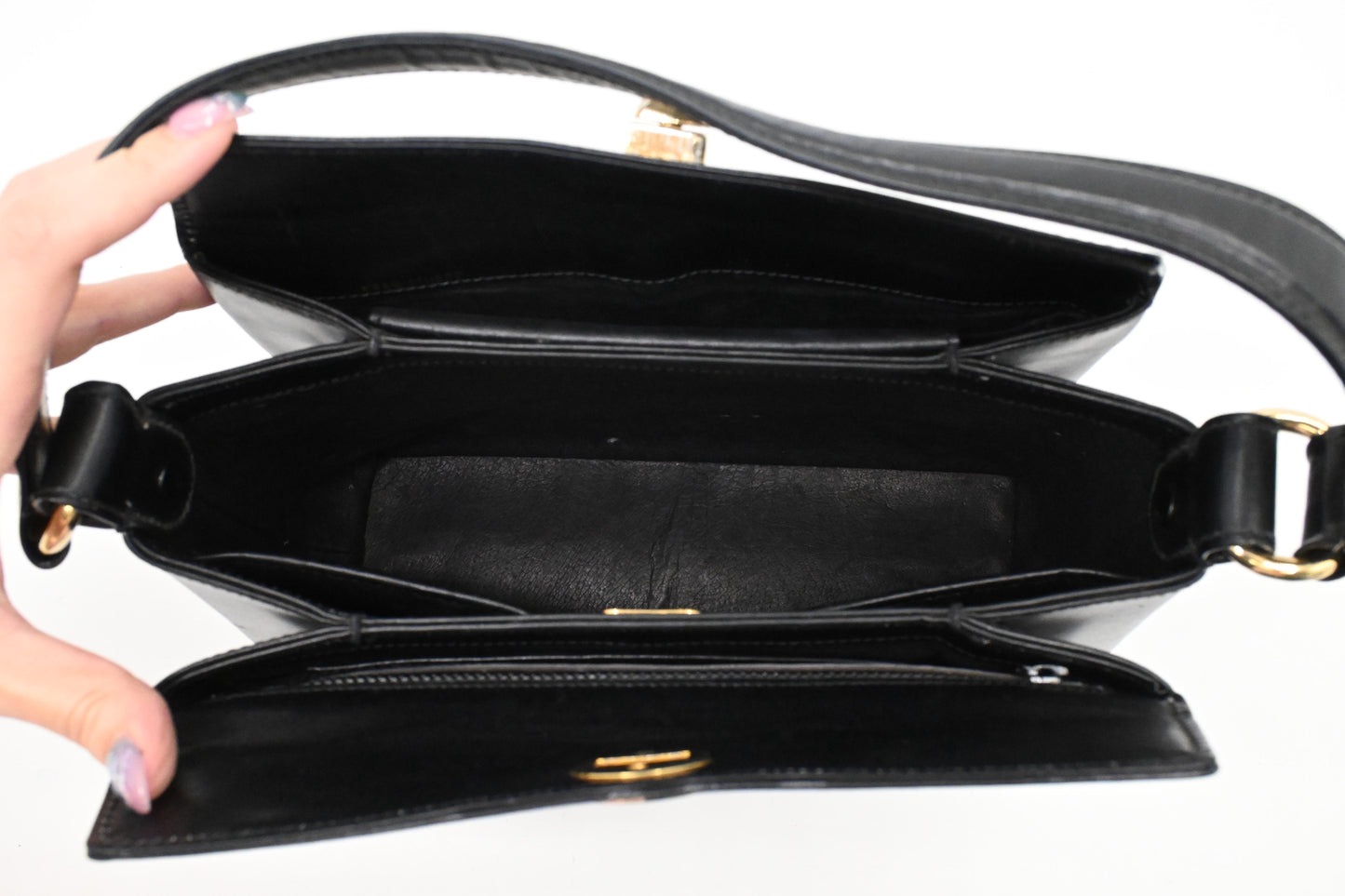 Gucci Handbag in Black Leather