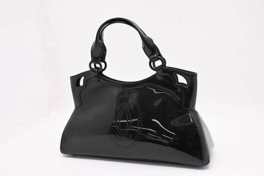 Cartier Marcello in Black Patent Leather