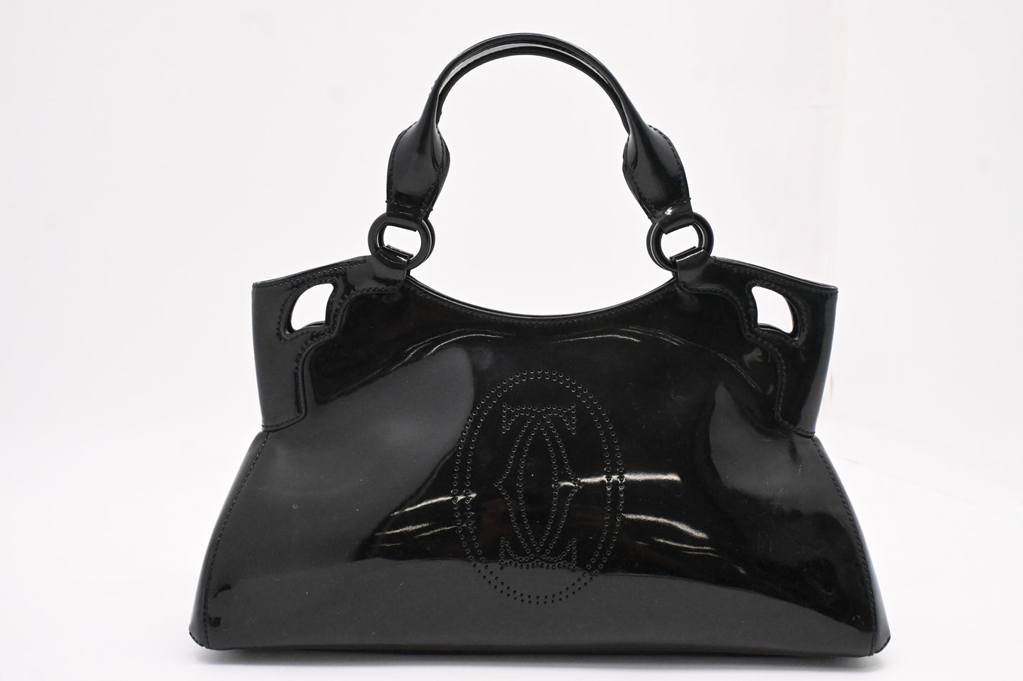 Cartier Marcello in Black Patent Leather