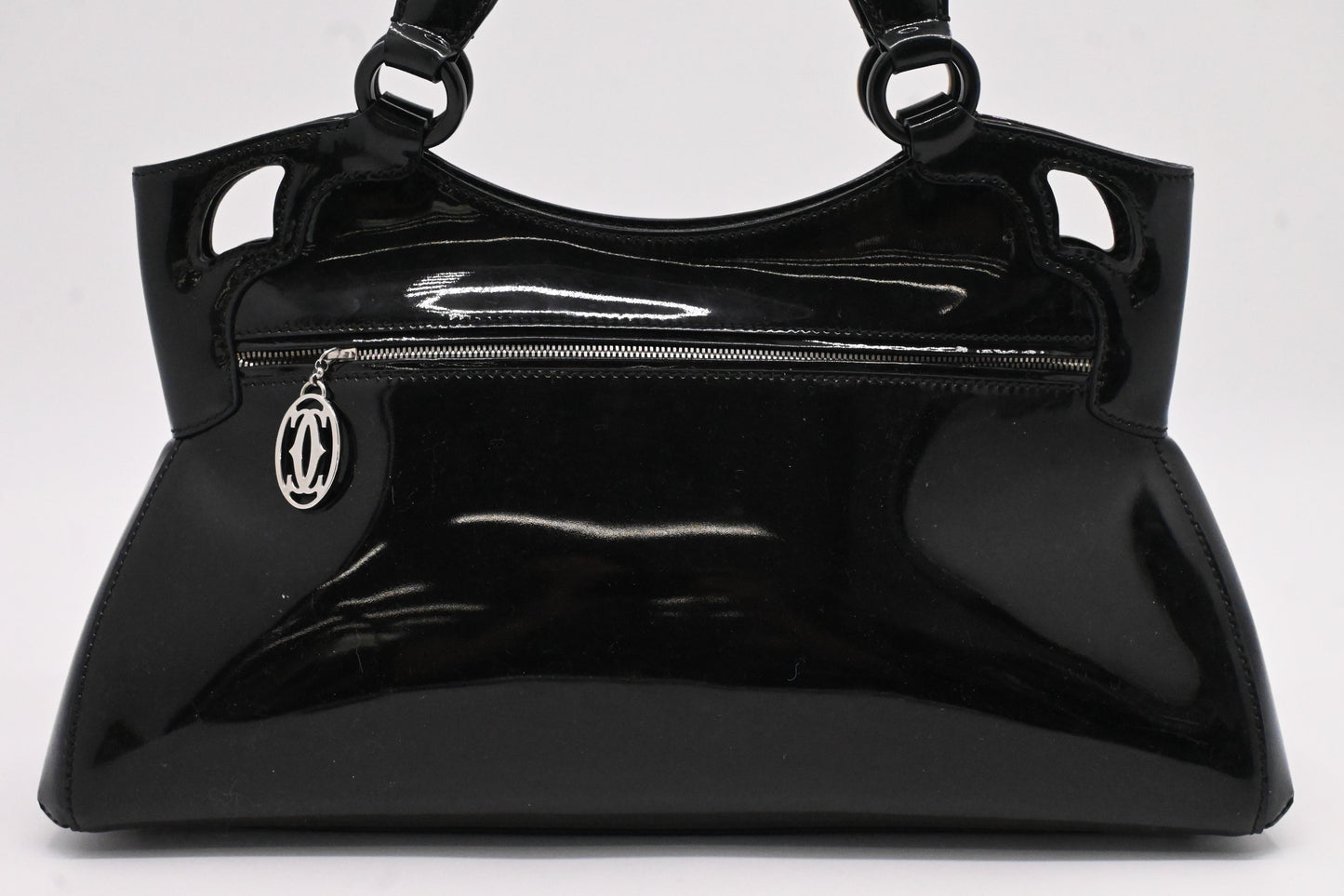 Cartier Marcello in Black Patent Leather