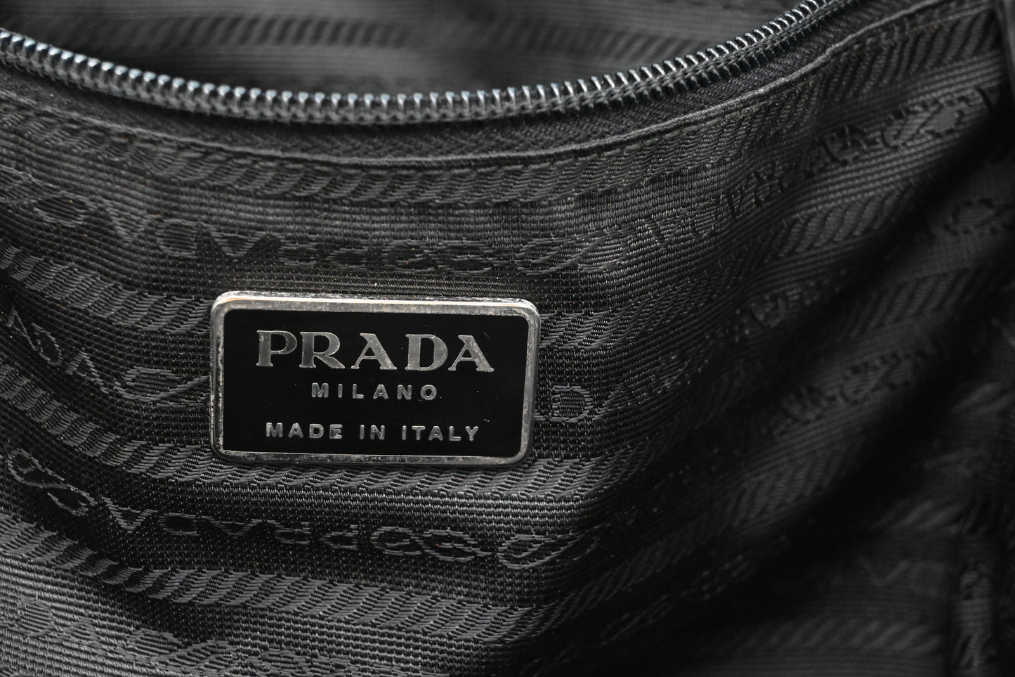 Prada Business Bag in Black Nylon