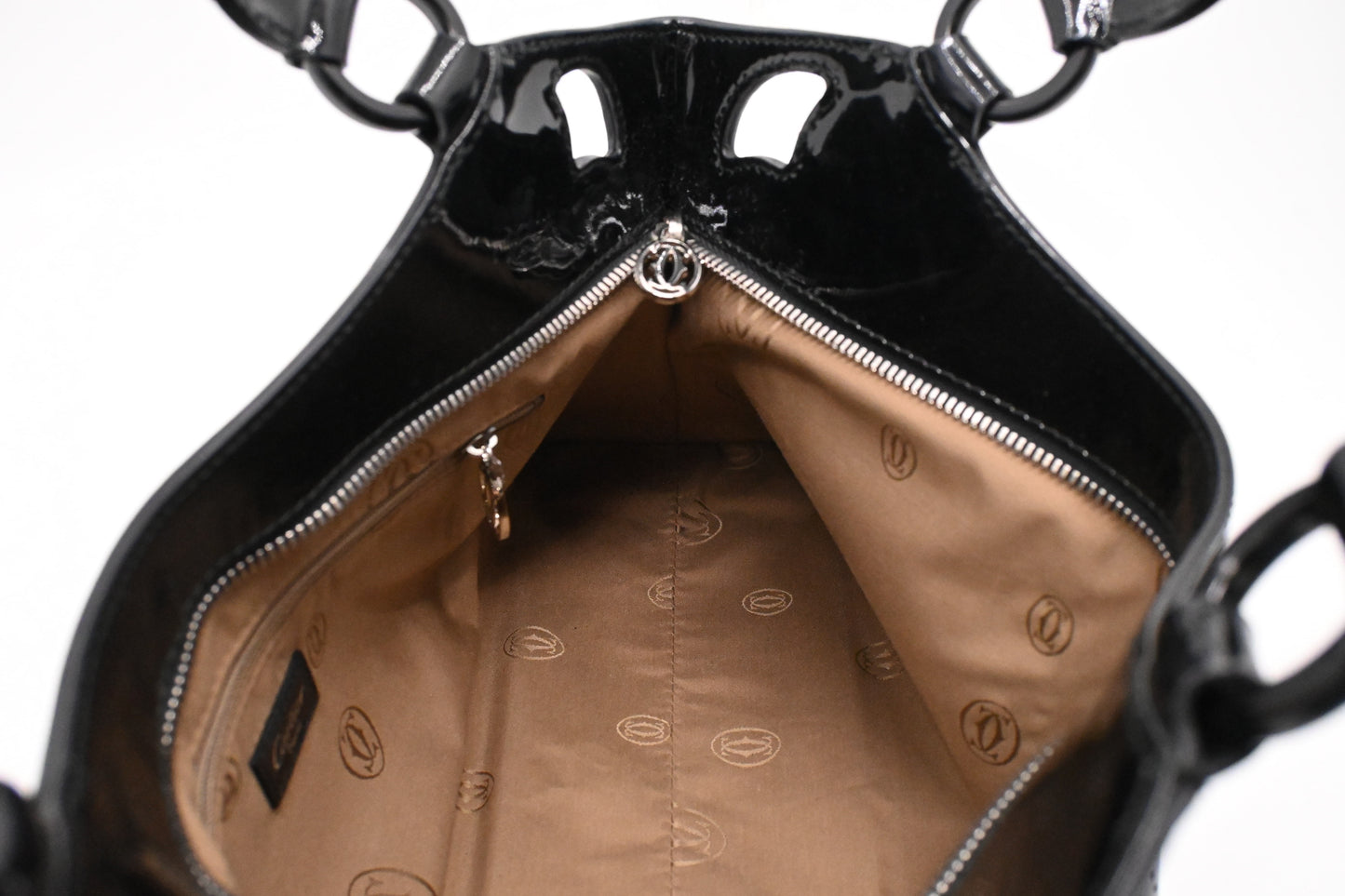 Cartier Marcello in Black Patent Leather