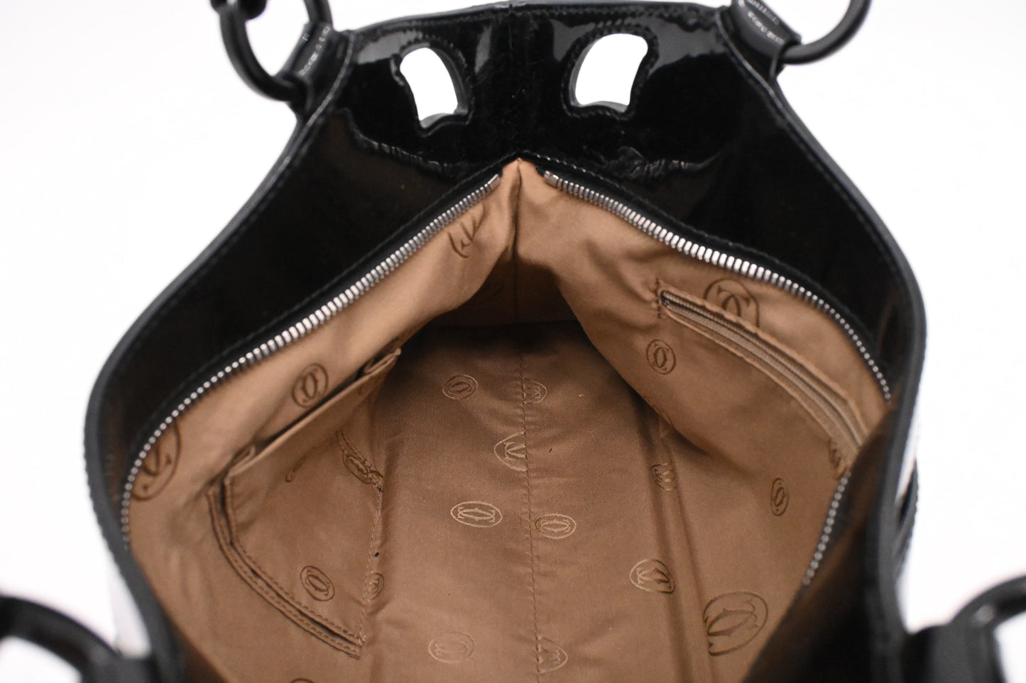 Cartier Marcello in Black Patent Leather