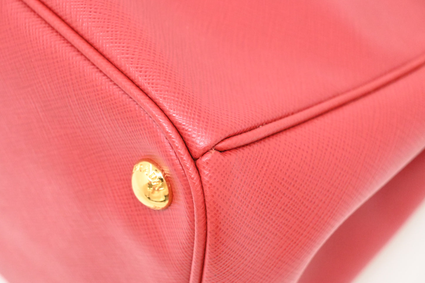 Prada Large Galleria in Red Saffiano Leather