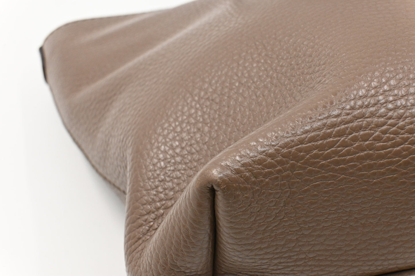 Ferragamo Mini Tote in Brown Leather
