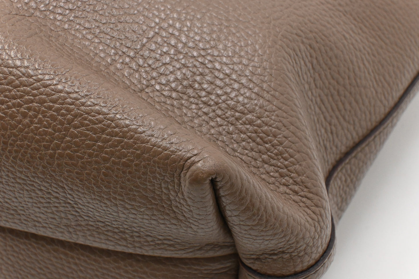 Ferragamo Mini Tote in Brown Leather