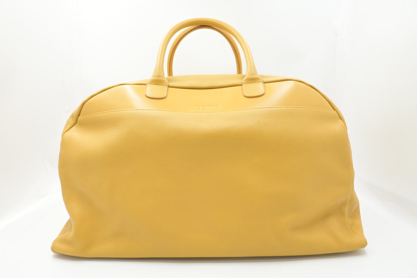 Loewe Travel Bag in Yellow Leather