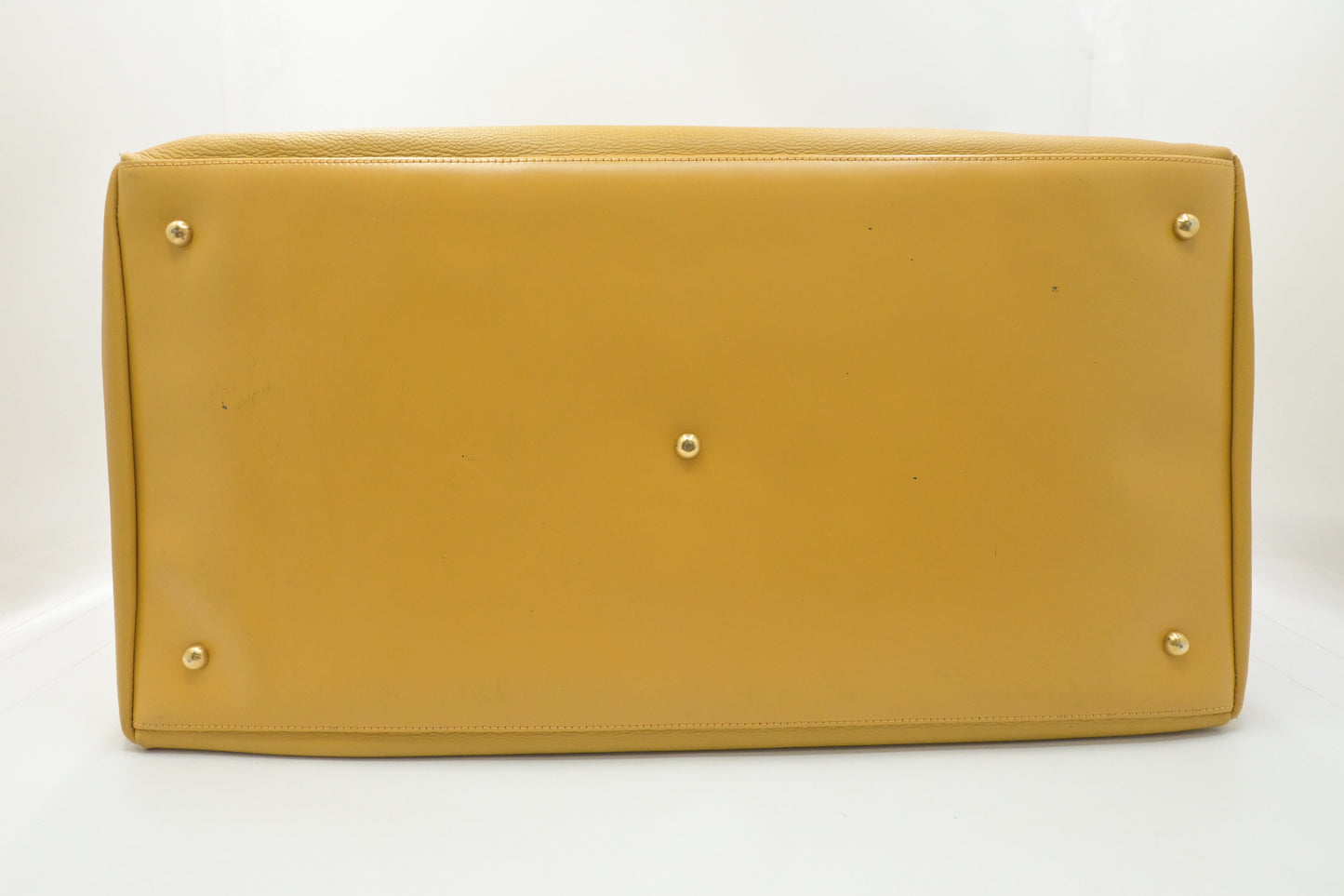 Loewe Travel Bag in Yellow Leather