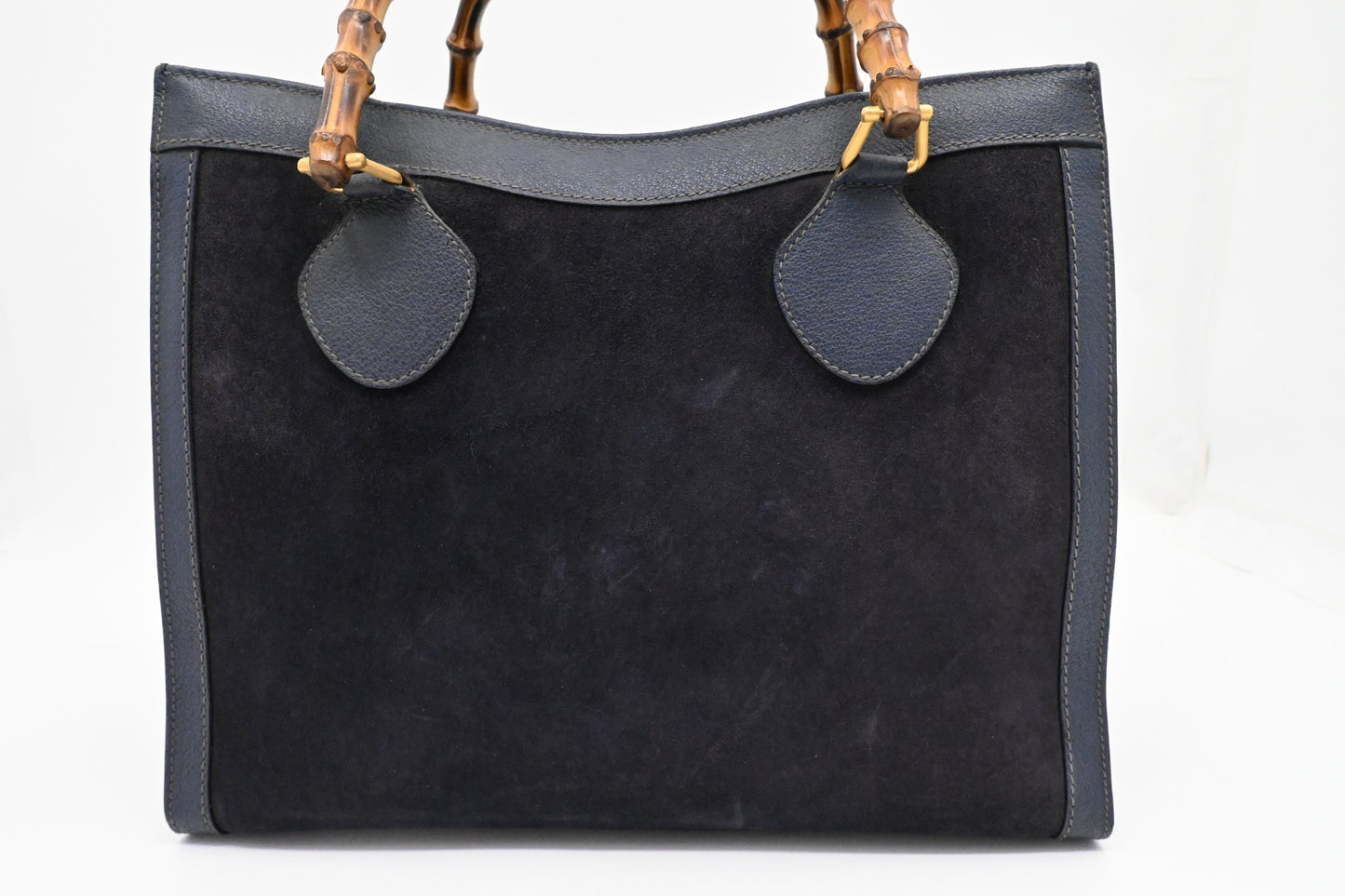 Gucci Medium Diana in Dark Blue Suede