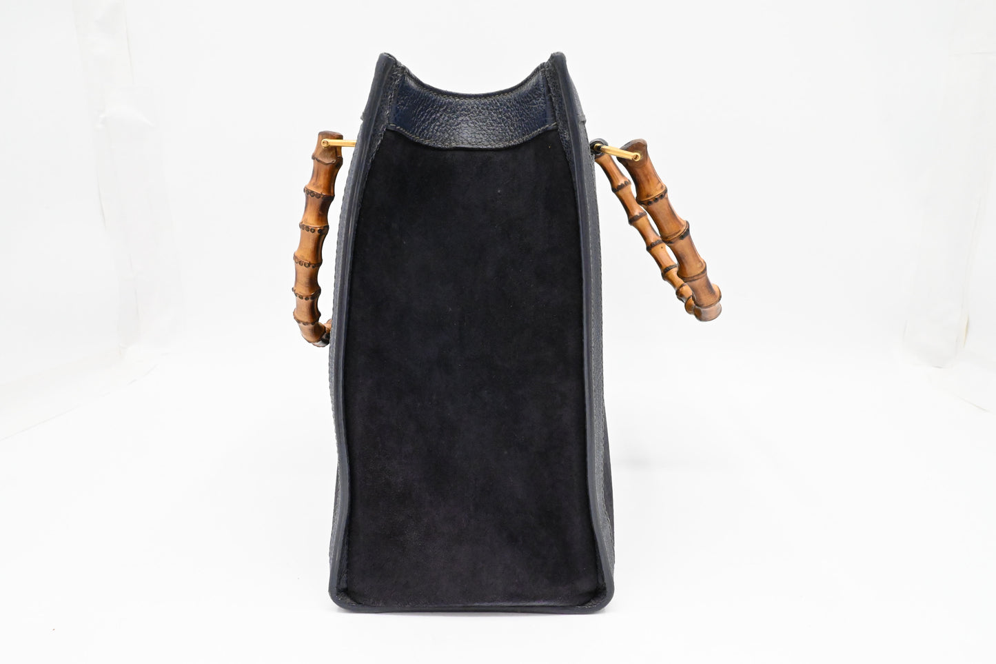 Gucci Medium Diana in Dark Blue Suede