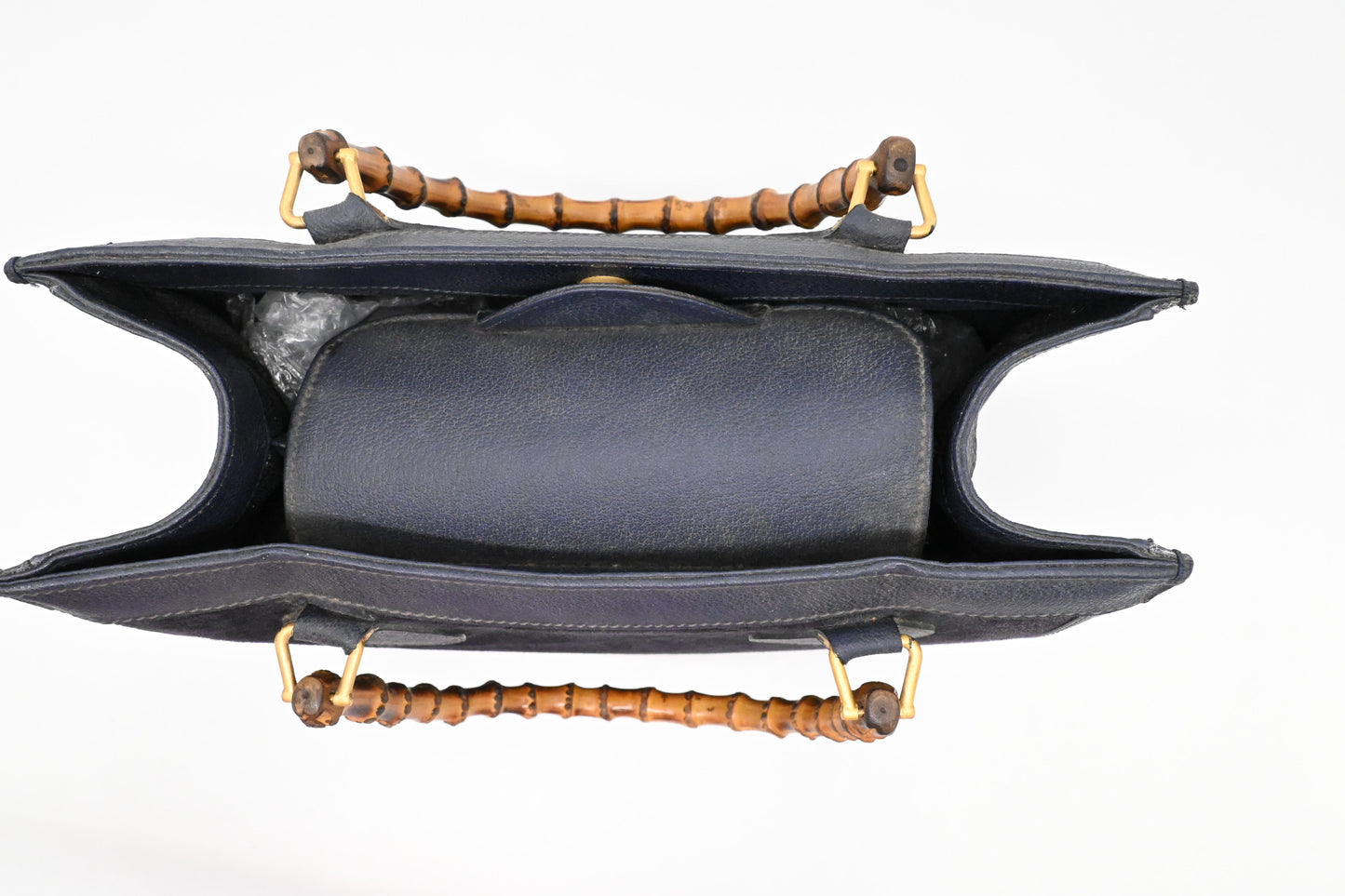 Gucci Medium Diana in Dark Blue Suede
