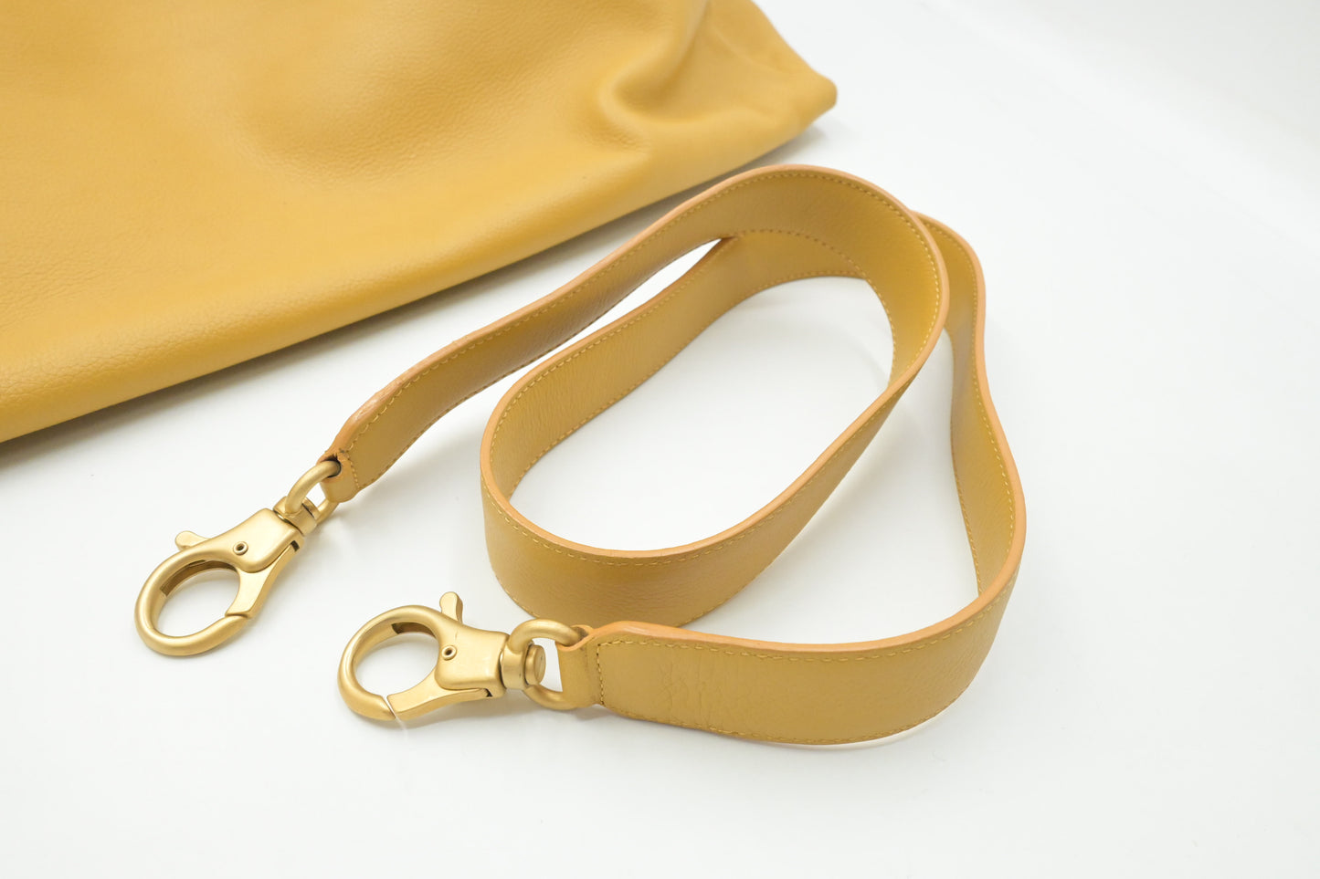 Loewe Travel Bag in Yellow Leather