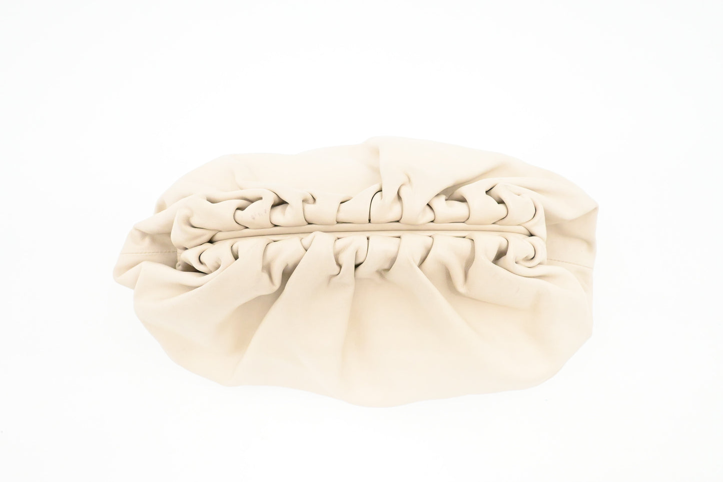 Bottega Veneta Pouch in Cream Leather